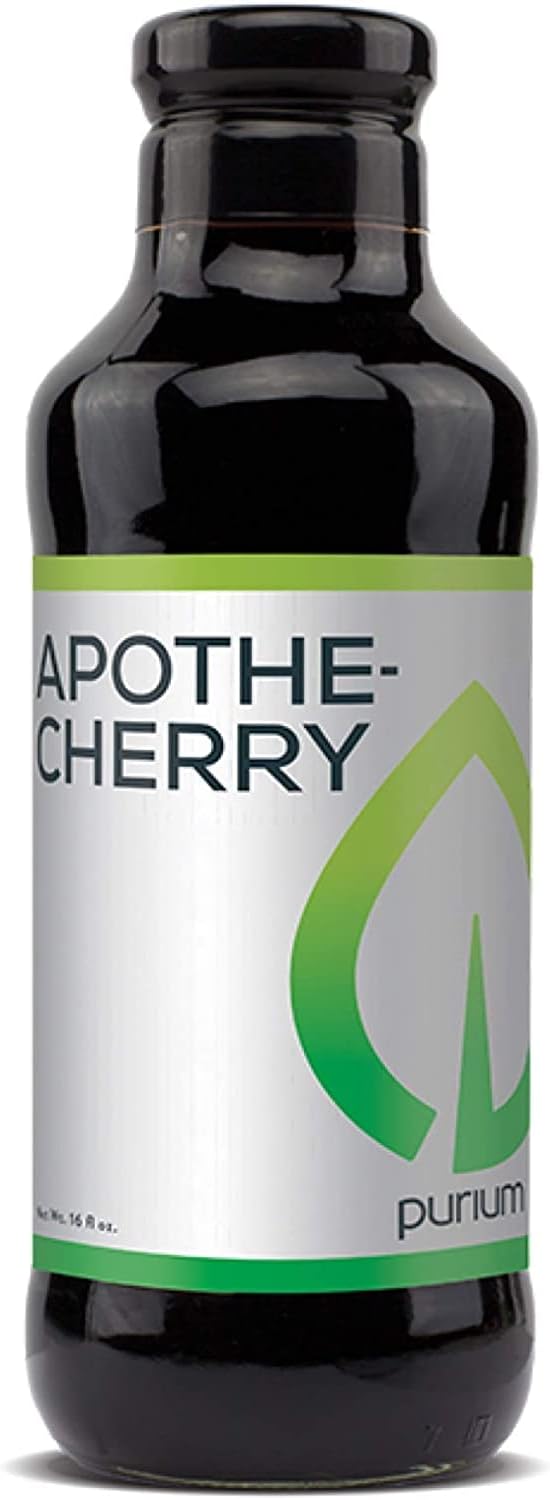 Purium Apothe Cherry - 16 oz -  Contains Natural Melatonin, Supports Restful Sleep, Healthy Joint Function & Uric Acid Metabolism - 32 Servings